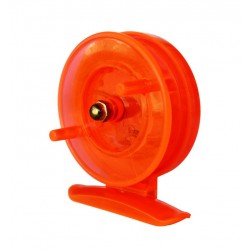 Котушка для спінінга, проводочна, 806 S, колір помаранчевий